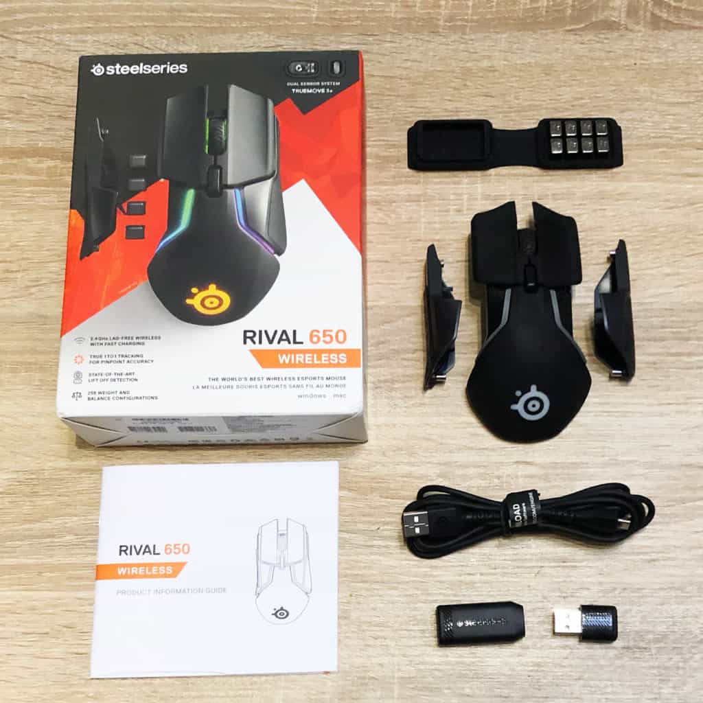 Unboxing de la SteelSeries Rival 650