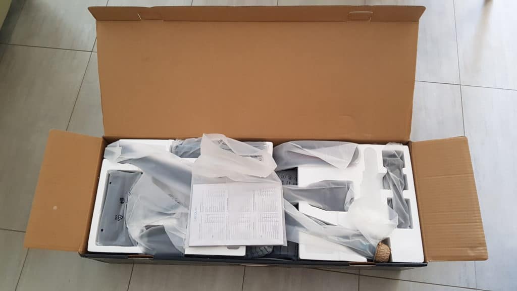 Conga RockStar 500 ultimate Ergowet L'ouverture du colis...