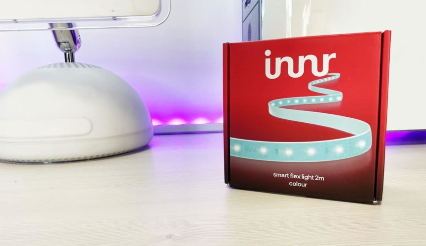 La packaging de la innr Flex Light Colour