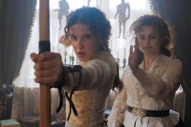 enola holmes - helena bonham carter