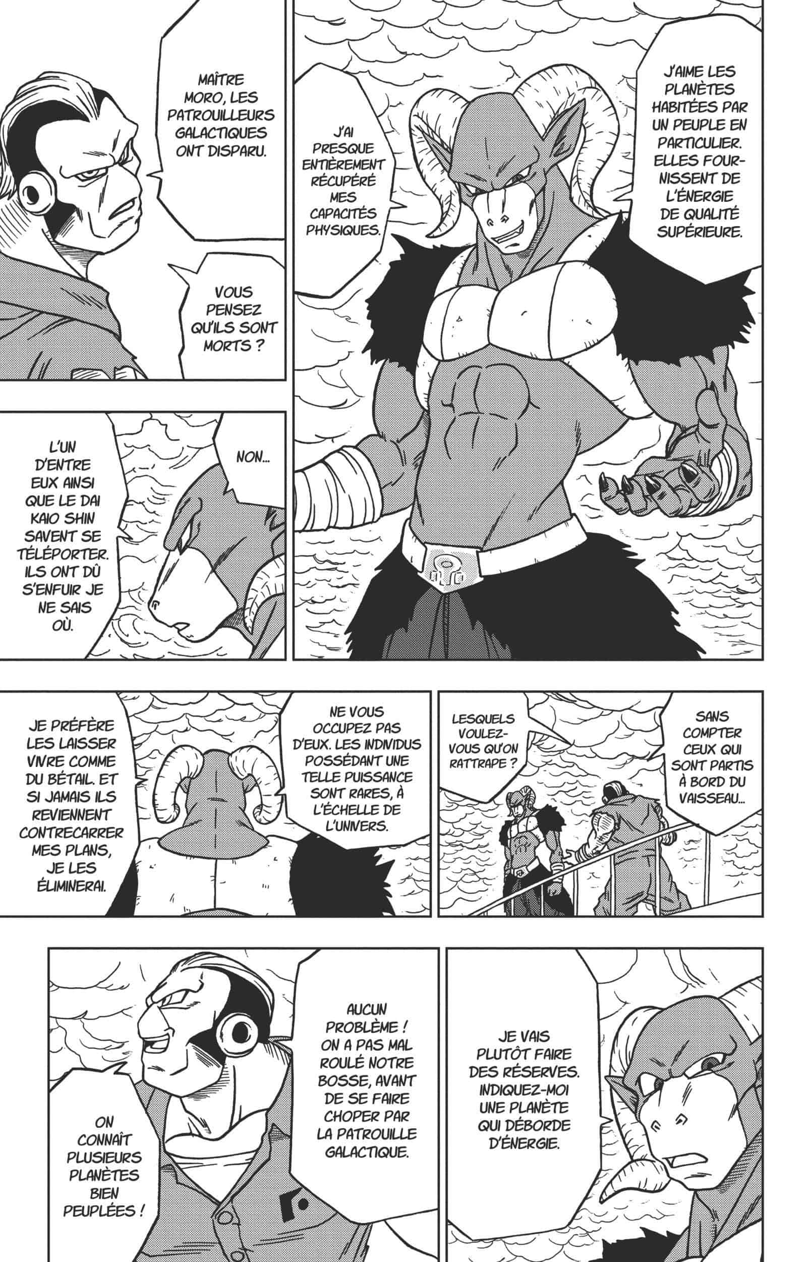 Dragon Ball Super T11 nous fait enfin apparaitre un ennemi digne de ce nom : Moro