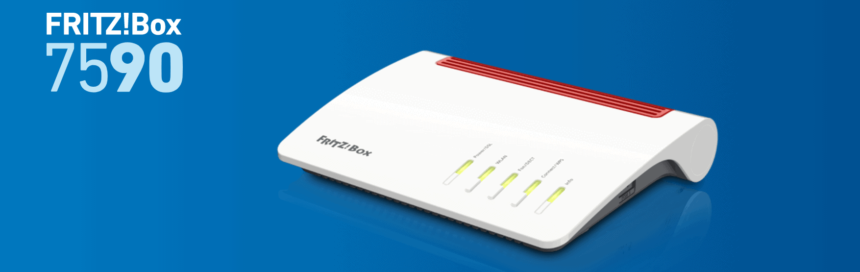 Fritzbox 7590 head
