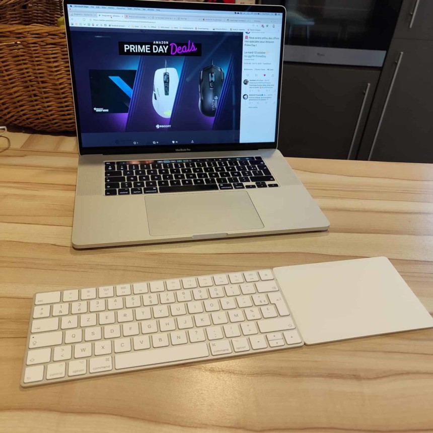 Il s'associe parfaitement avec le Magic Trackpad 2
