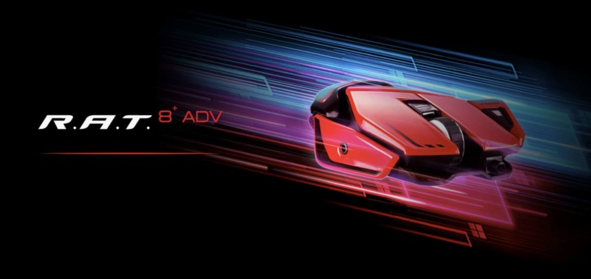 Le visuel officiel de la souris Mad Catz RAT 8+ ADV