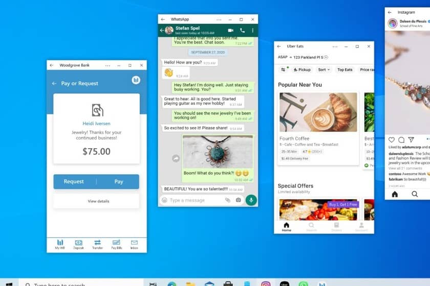 Microsoft compatibilité Android Windows