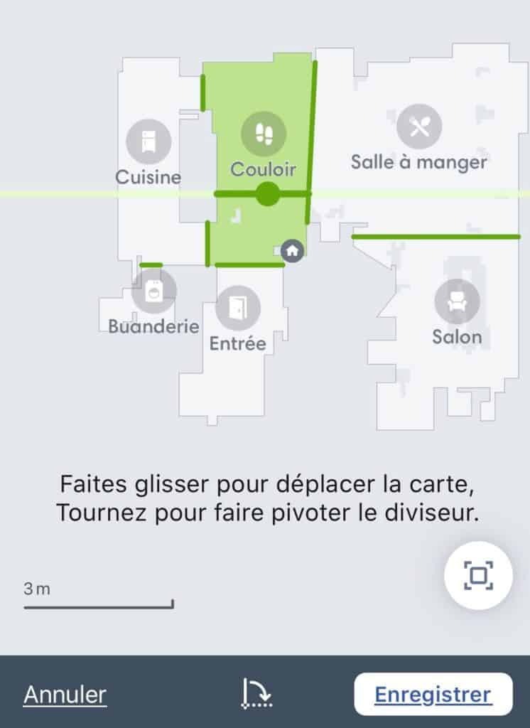 Le logiciel iRobot est un peu plus joli