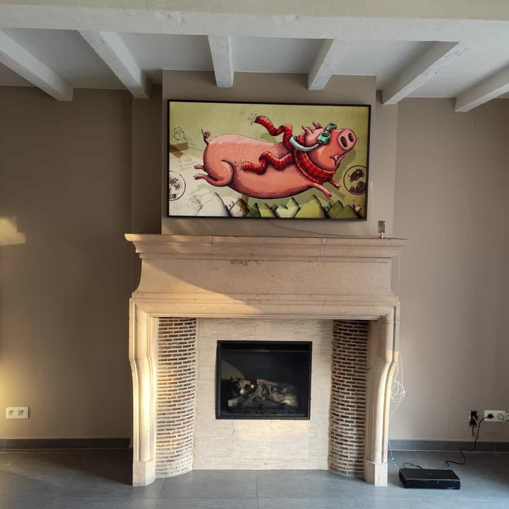 Ma première peinture était très coloré