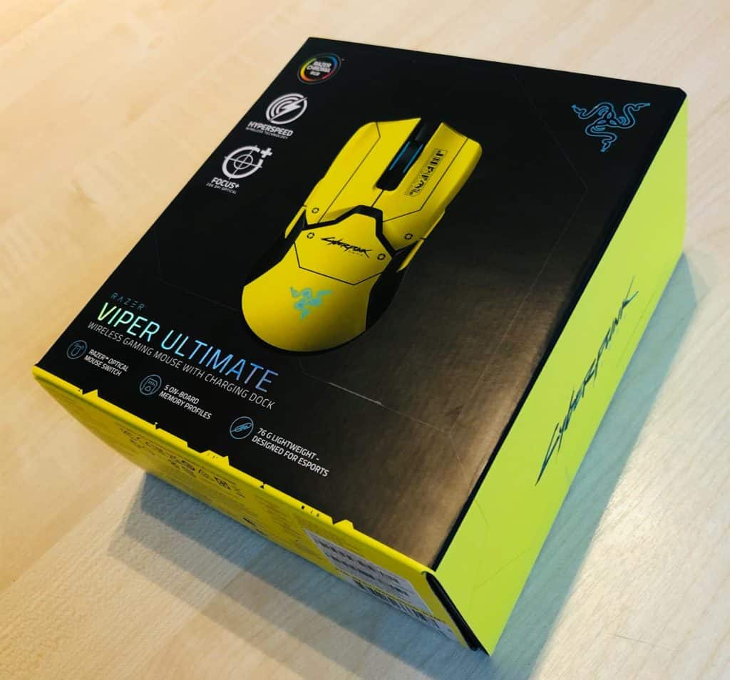 La boîte de la Razer Viper Ultimate