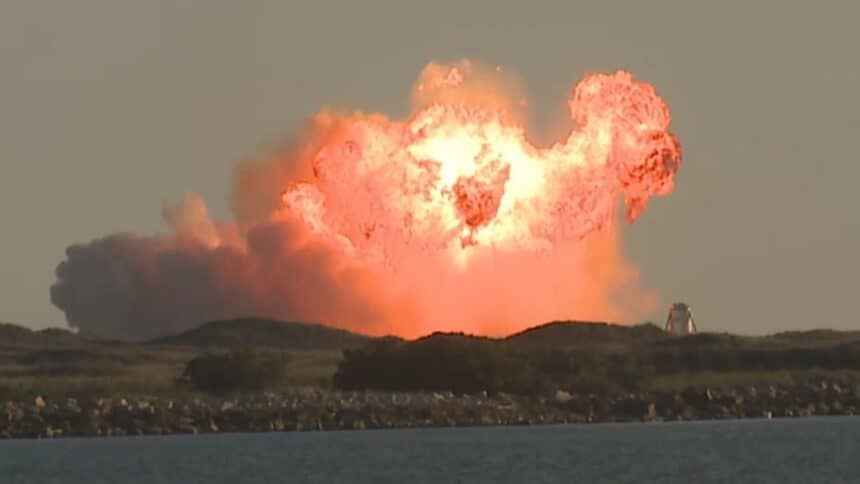 SpaceX atterrissage crash