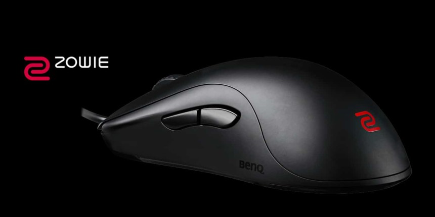 Le visuel officiel des souris Zowie série ZA