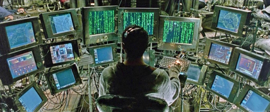 Matrix est une oeuvre Cyberpunk