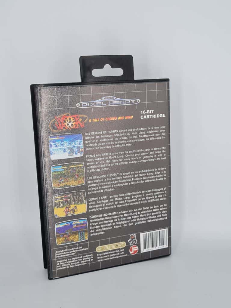 Boite de jeu Water Margin - Arrière