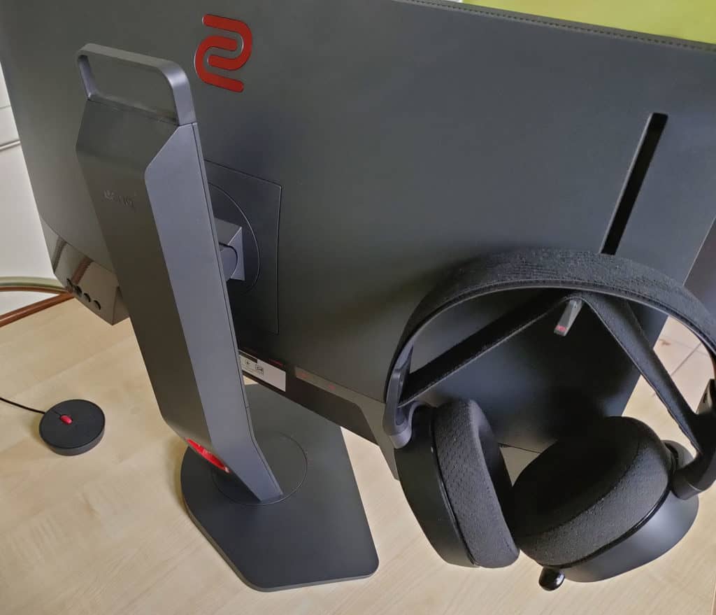 L'arrière du Zowie XL2546K