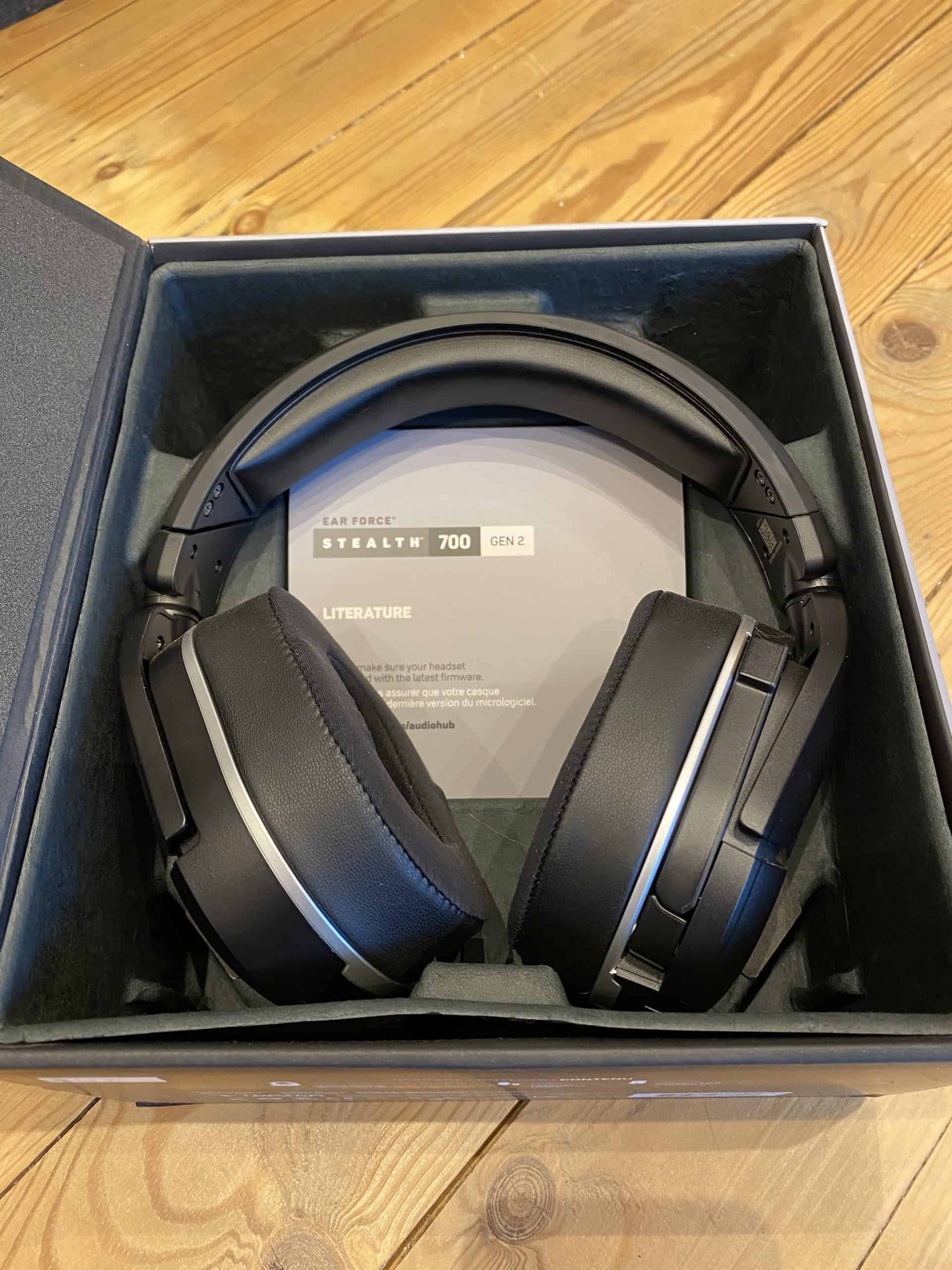 Le Turtle Beach Stealth 70 Gen 2 dans sa boite