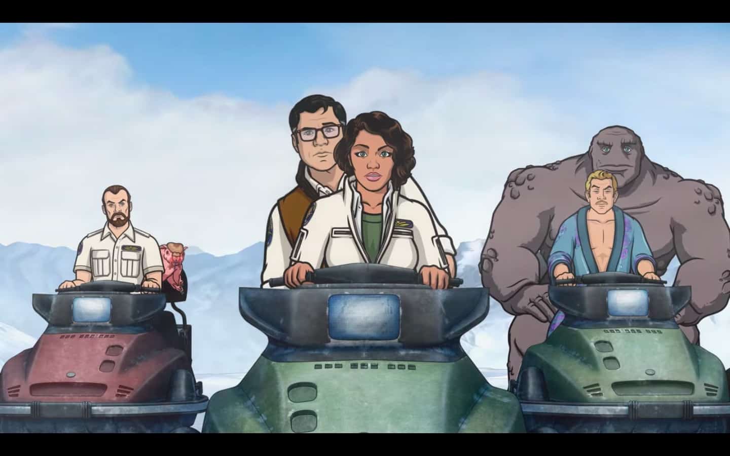 L'équipe d'Archer a eu bien des visages