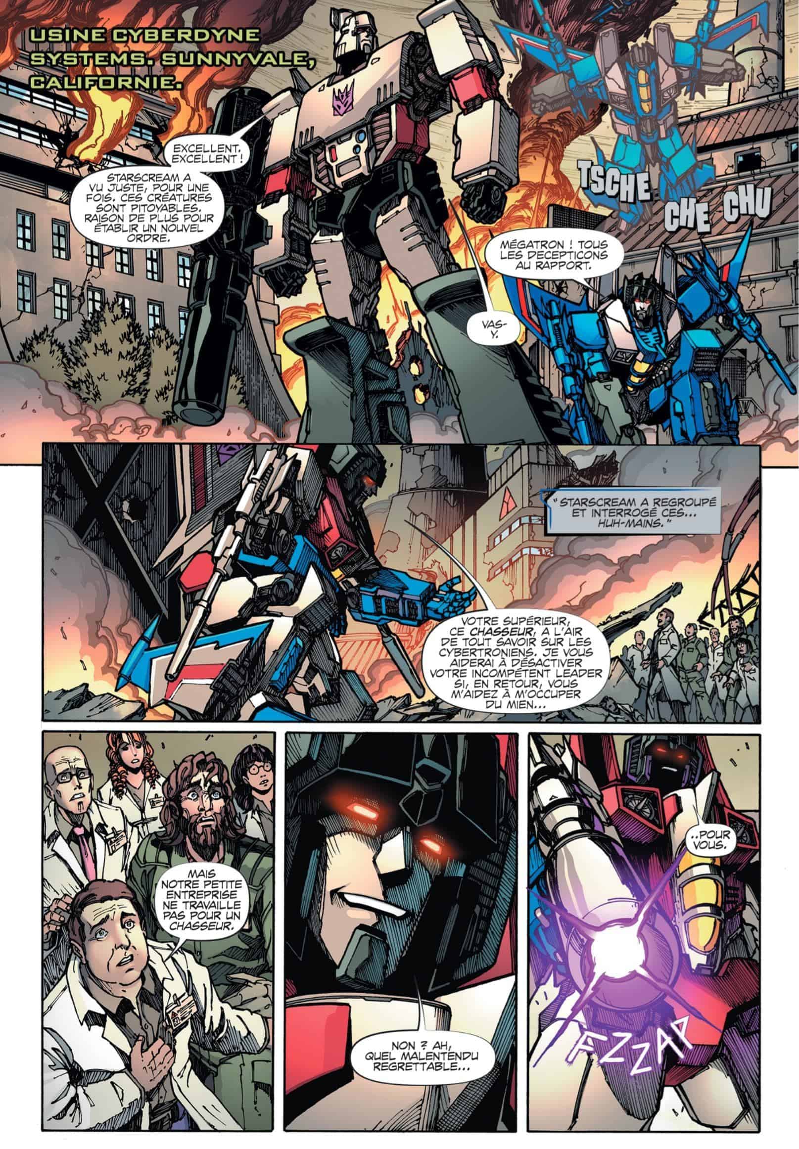 Transformers vs The Terminator a droit à un excellent travail sur les robots