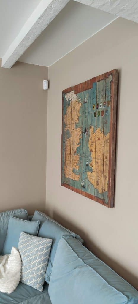 Les capteurs sont discrets et s'installent très facilement dans chaque recoin de la maison