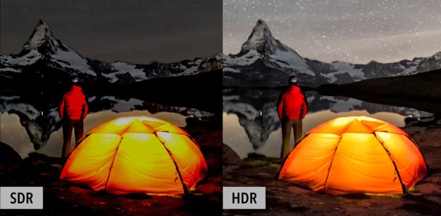 HDR vs SDR