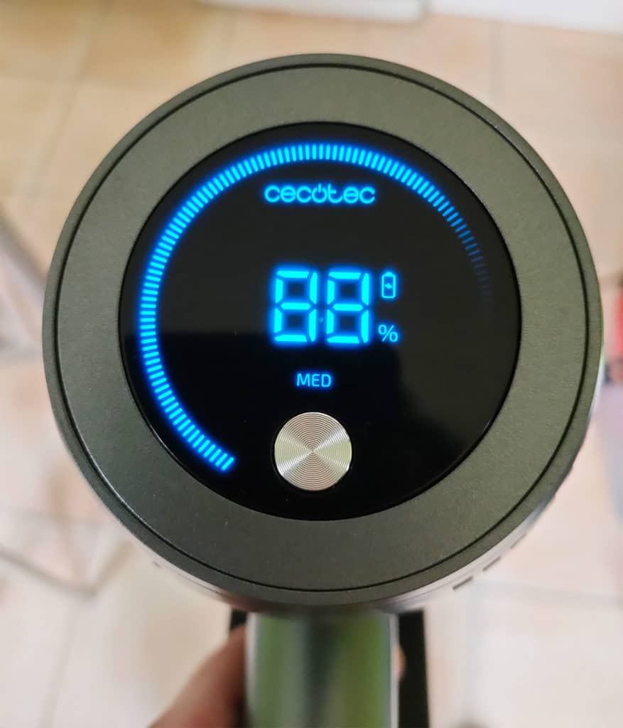 L'écran de contrôle du Conga Rockstar 900