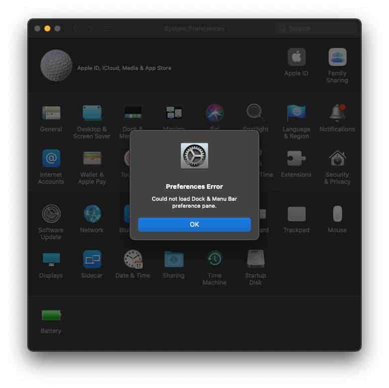 Les applications ne veulent plus démarrer