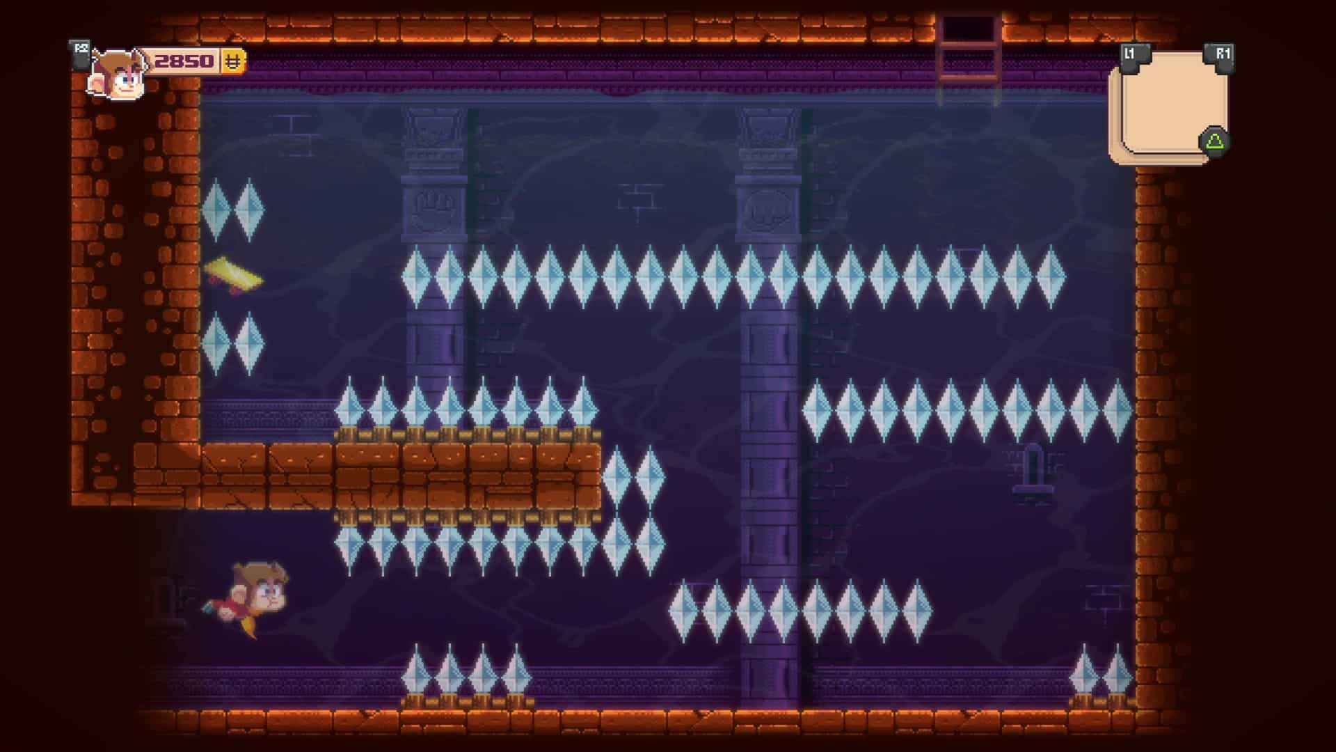 Alex Kidd ps4 passage difficile