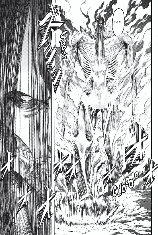Voici la dernière transformation d'Eren sûrement grâce au Titan Marteau
