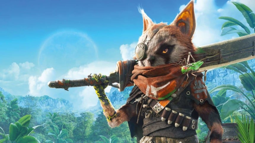 Le visuel officiel de Biomutant