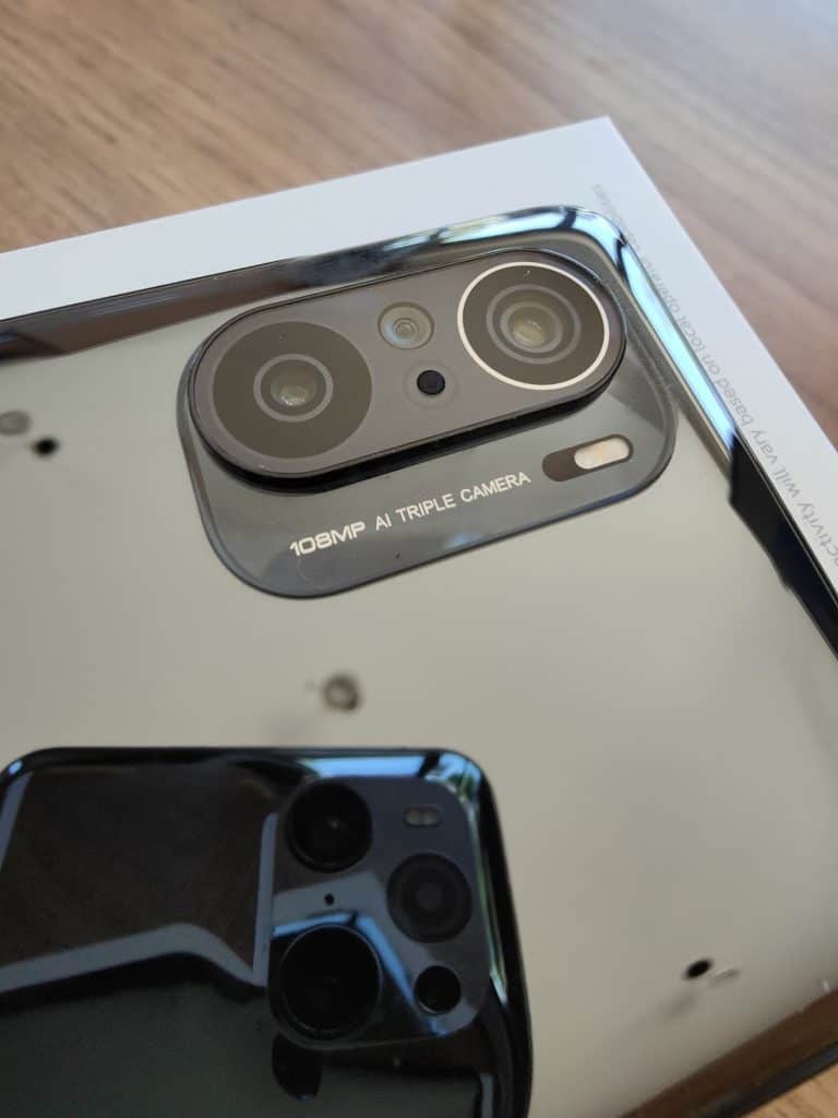 Xiaomi Mi11i, les capteurs photos