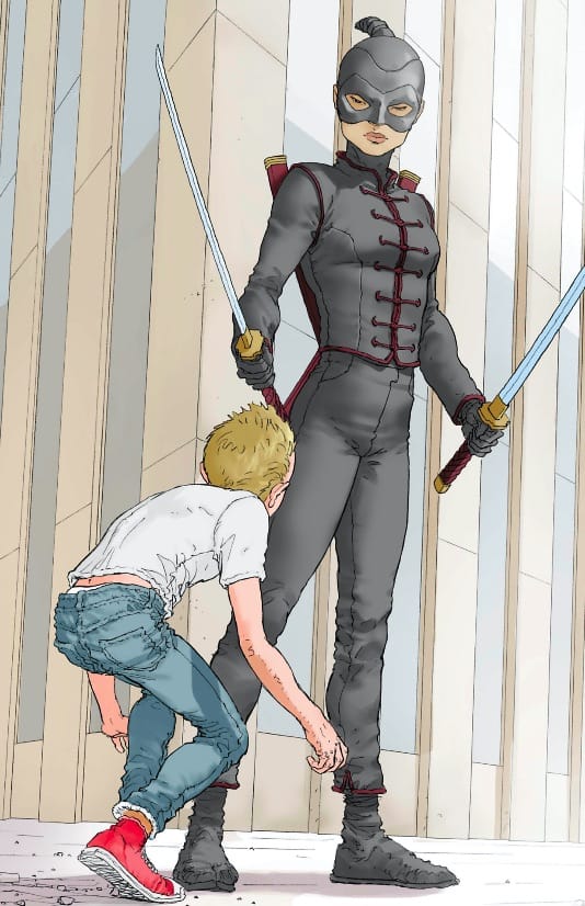 Jupiter's Legacy Quitely offre de belles planches