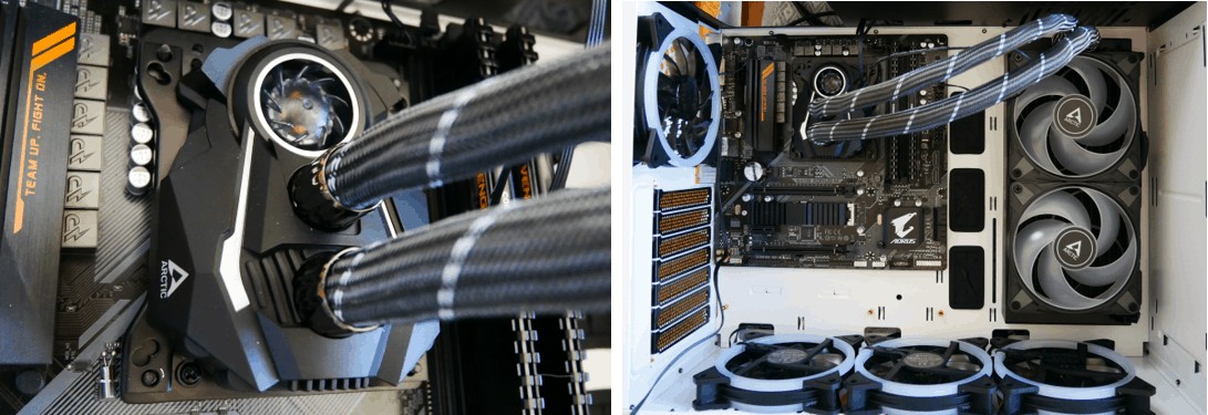 Liquid freezer II monté