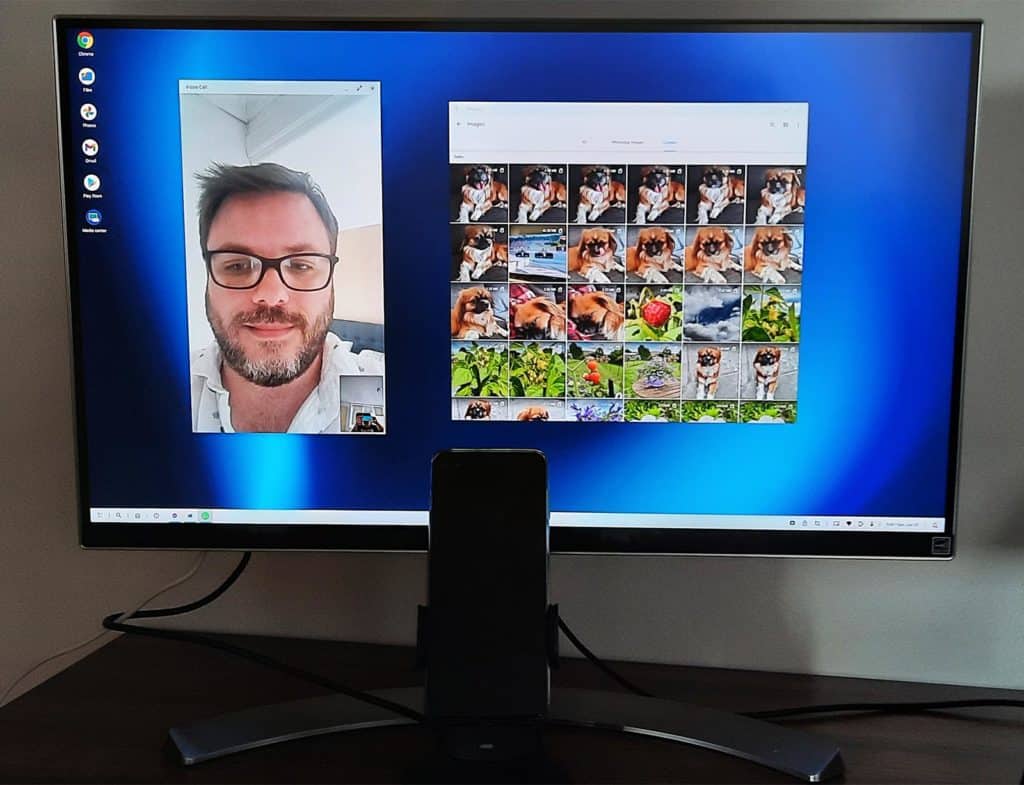 Le mode Ready For du moto g100