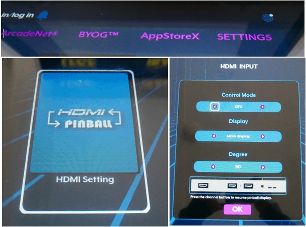 Pinball HDMI