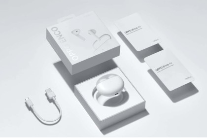 Le visuel officiel des Oppo Enco Air