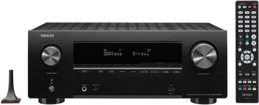 Denon AVR-X2700H - le pack