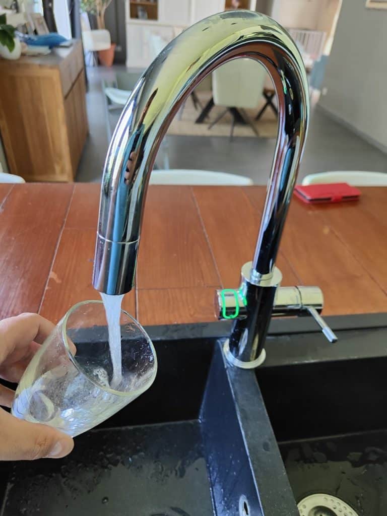 Quel plaisir d'avoir de l'eau pétillante en permanence à sa disposition