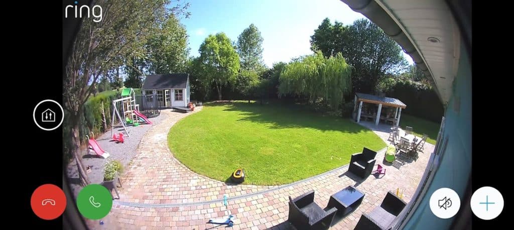 Le robot tondeuse n'arrête pas de trigger ma caméra Ring :-)