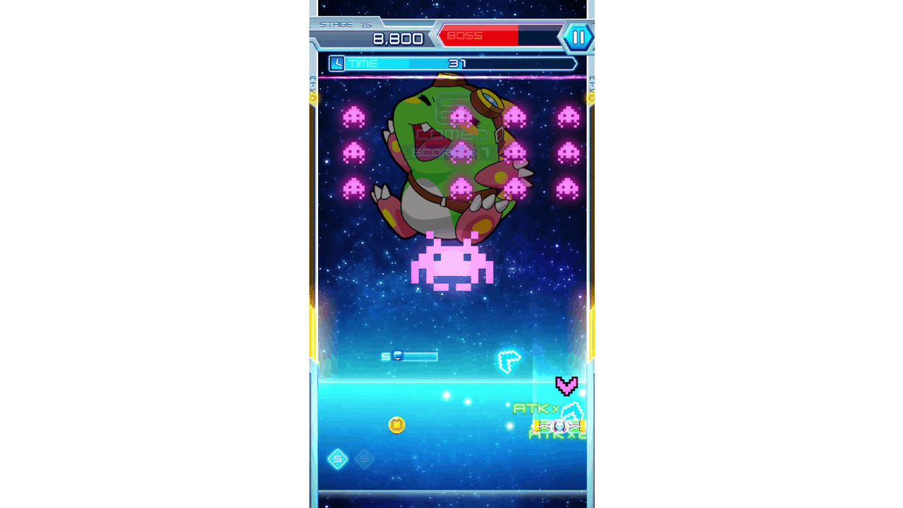 space invaders arkanoid