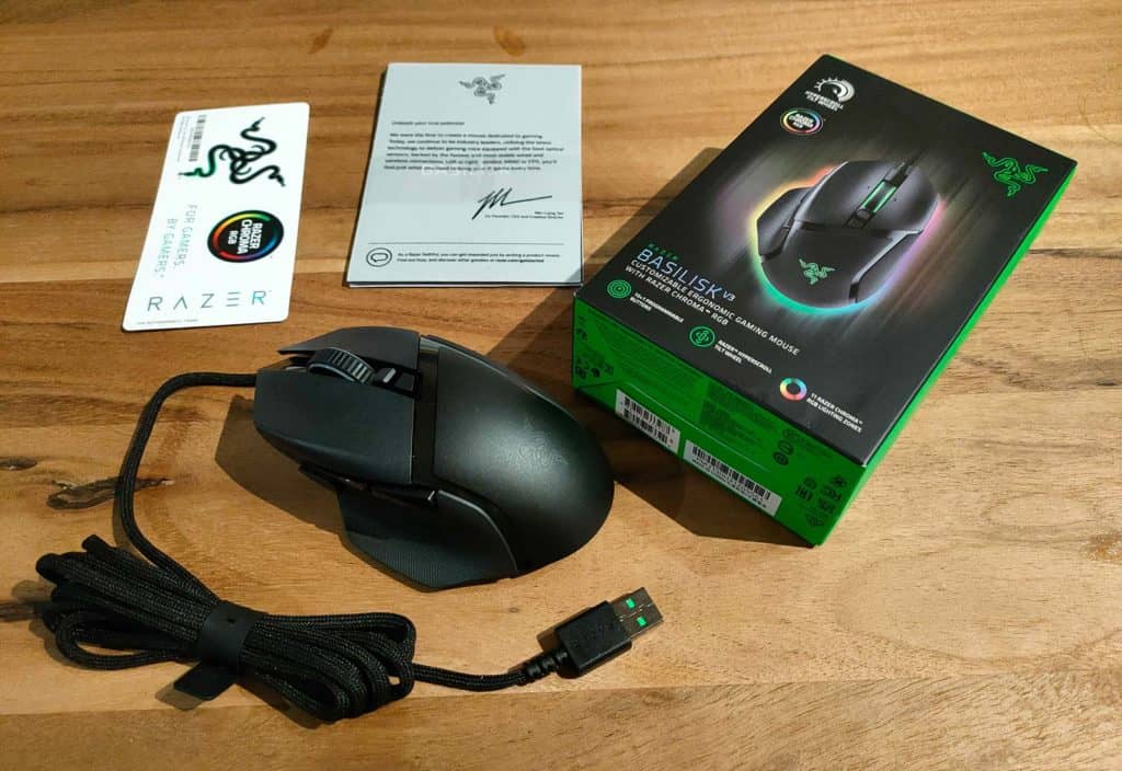 Unboxing de la Razer Basilisk V3