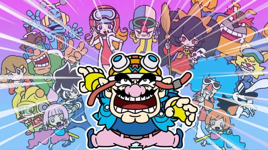 Le visuel officiel de warioware get it together