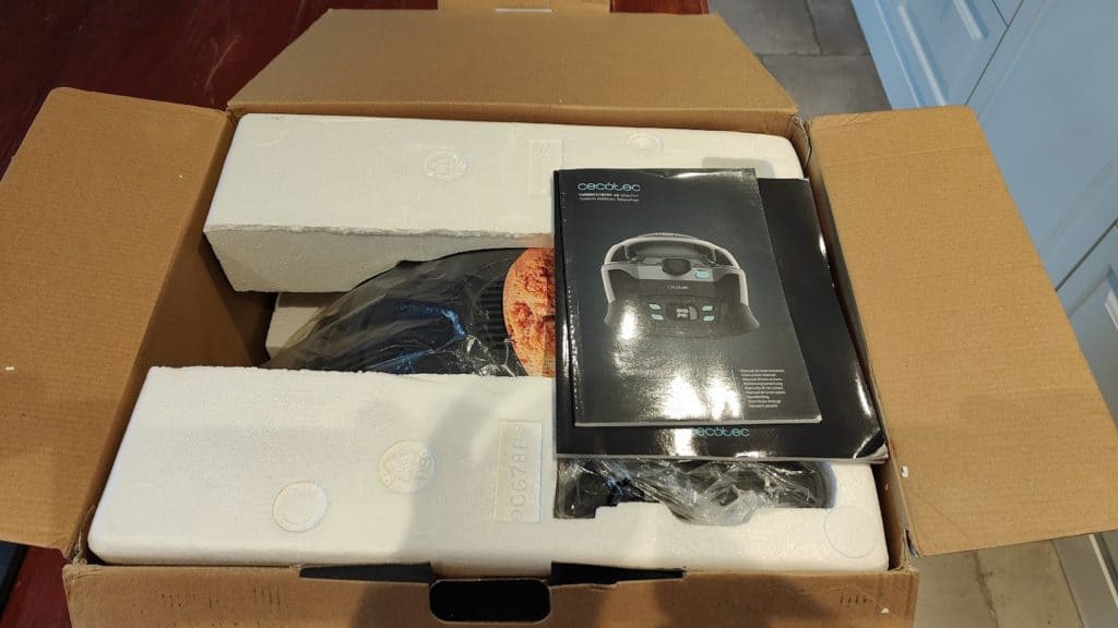 L'emballage est très propre comme d'habitude avec Cecotec