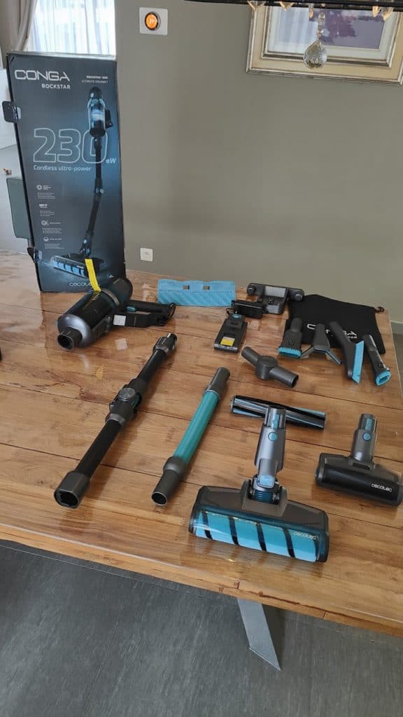 La liste des accessoires du Rockstar Conga 1500