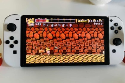 Les couleurs de la Switch OLED sont incroyables