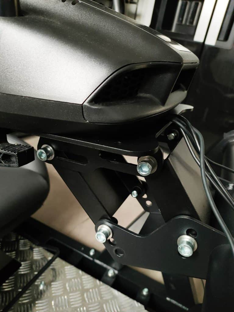 La console du volant du RSeat B1