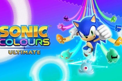 sonic colours ecran titre