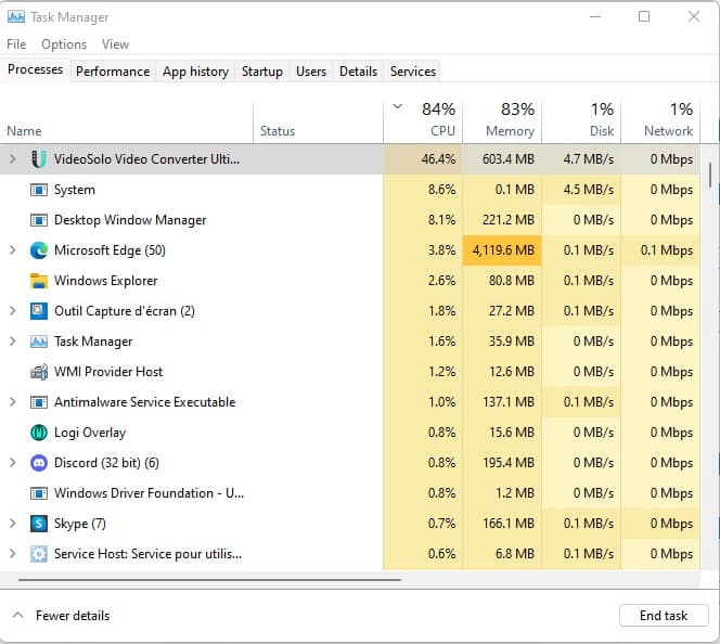 Le logiciel est même moins lourd que mon navigateur Internet : incroyable