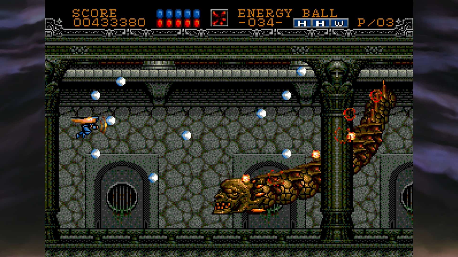 Gynoug capture stage 3 mini boss ps5