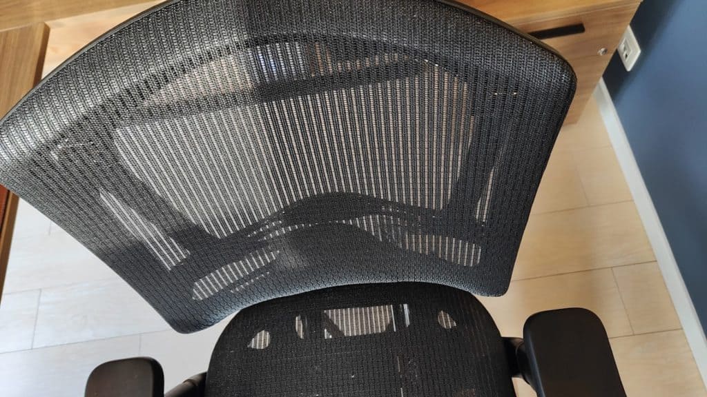 NeueChair - la structure permet de bien respirer