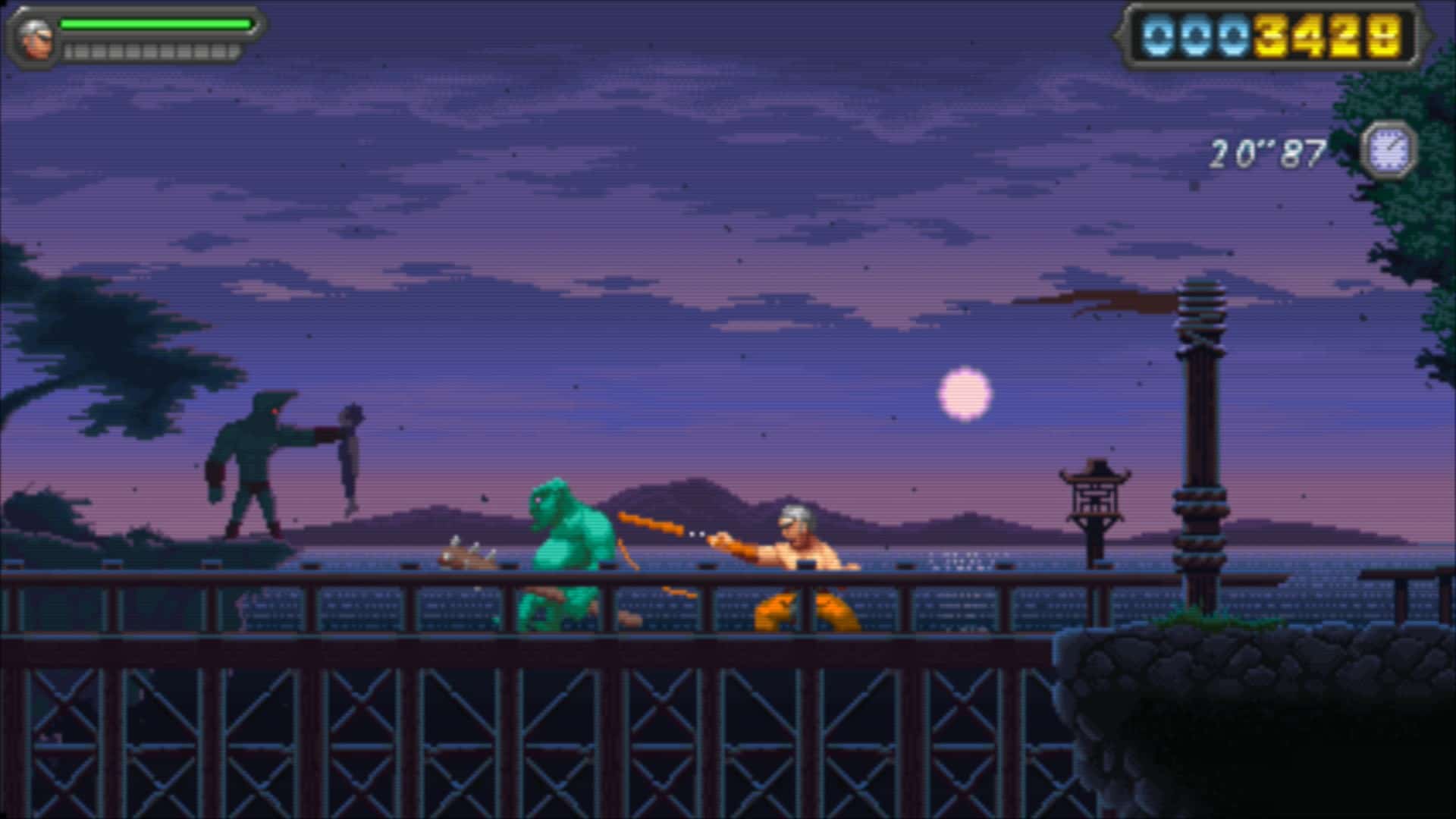 Attaque sur le pont avec ogre