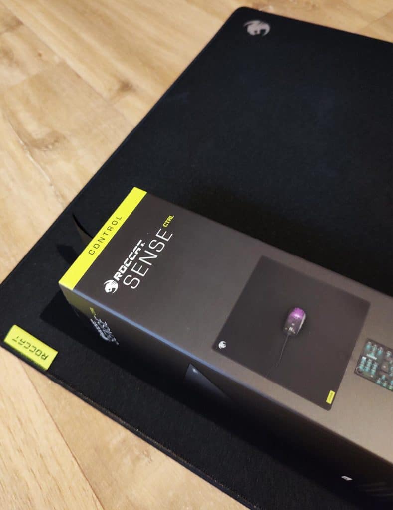 Le tapis de souris Roccat Sense CTRL
