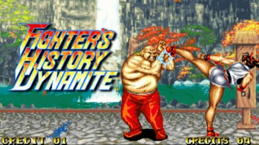 fighter's history dynamite neo geo